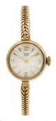 Tudor Royal ladies 9ct gold manual wind wristwatch