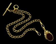 Victorian 18ct gold Albert chain