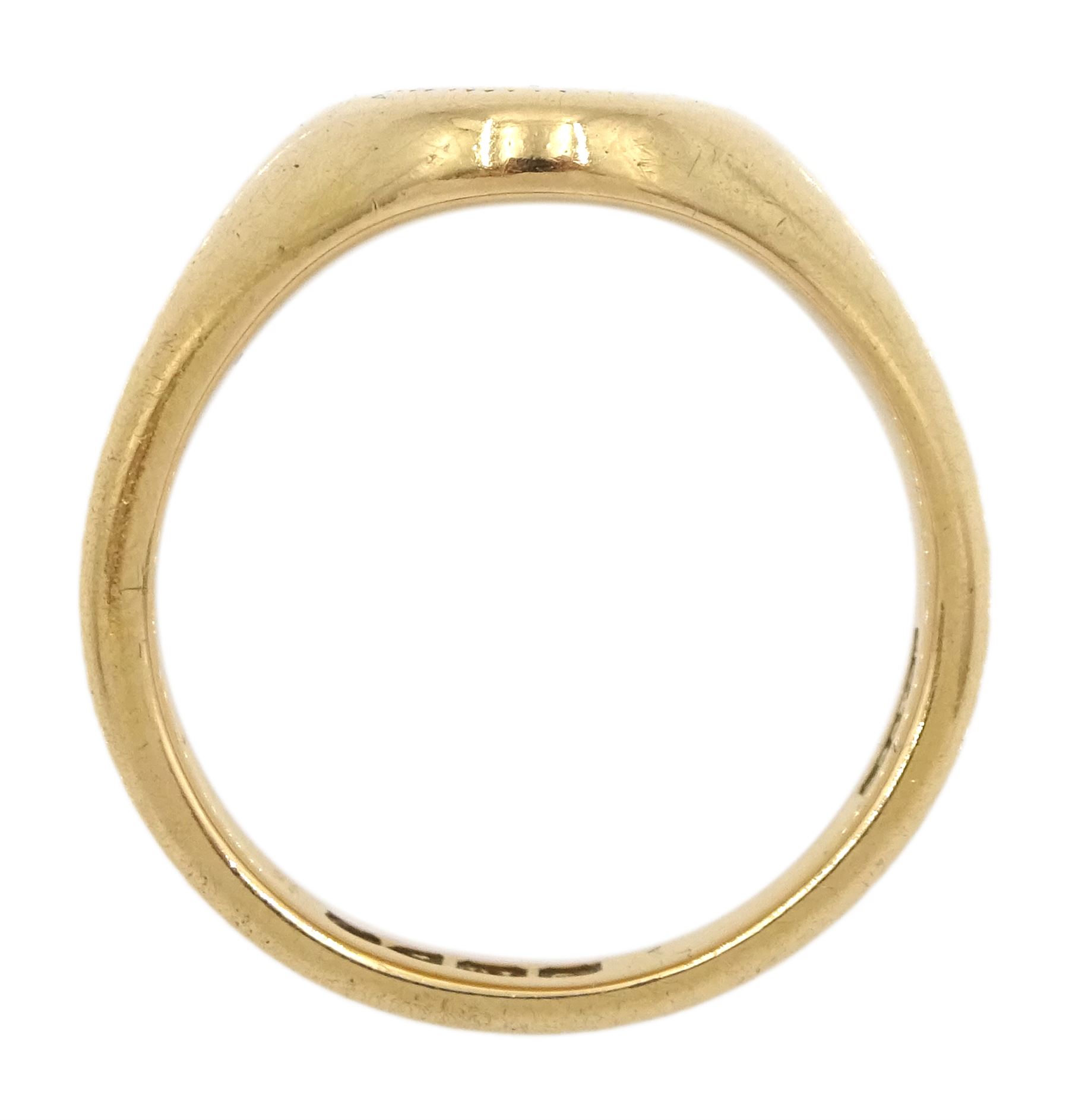 Edwardian 18ct gold signet ring - Image 4 of 4
