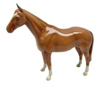 Beswick chestnut 'Imperial' horse no. 1557