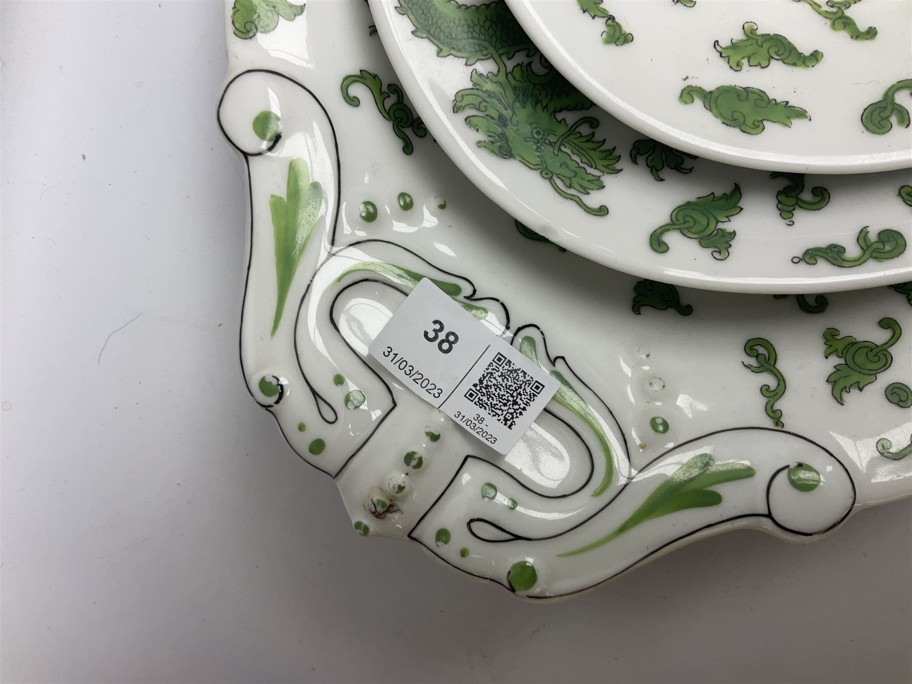 Set of eleven early 20th century Limoges for Green & Abbott of Oxford Street plates - Image 25 of 25