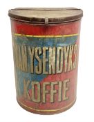 Large early 20th century German tin