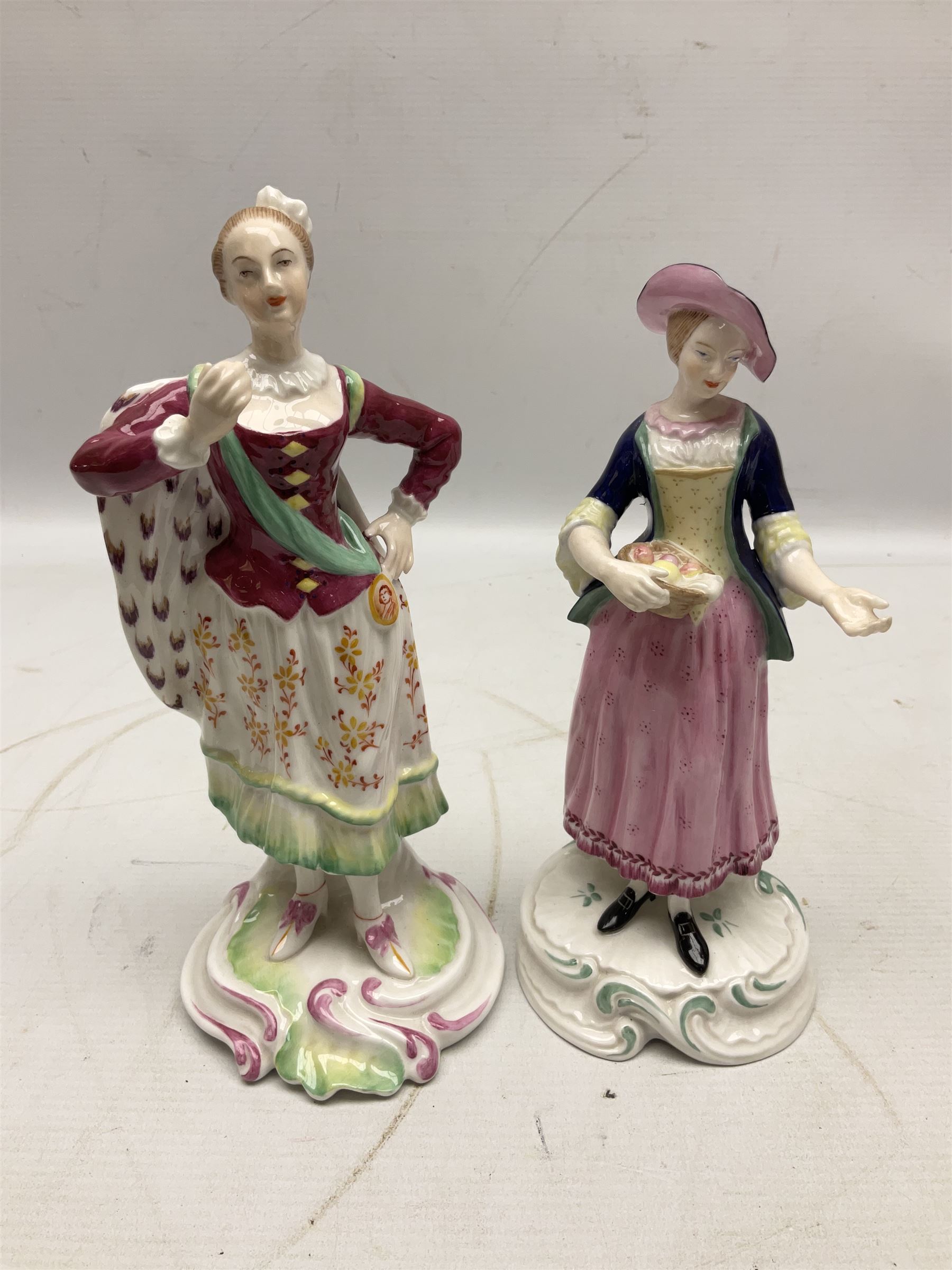 Seven Spode Chelsea figures - Image 9 of 18