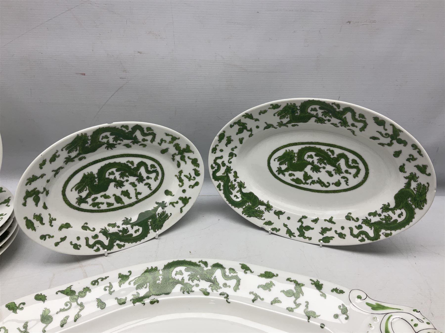 Set of eleven early 20th century Limoges for Green & Abbott of Oxford Street plates - Image 7 of 25
