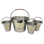 Stainless steel Laurent-Perrier champagne bucket