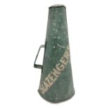 Early-mid 20th century Slazengers megaphone