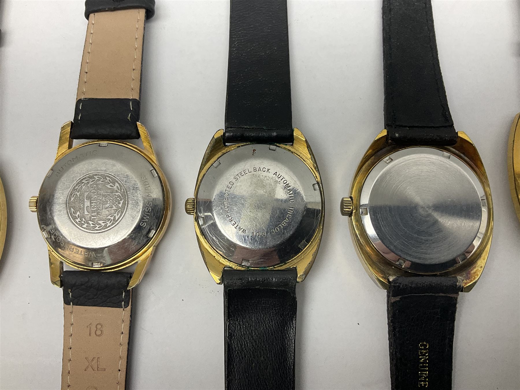 Five automatic wristwatches including Technos Everite Goldshield - Image 6 of 10