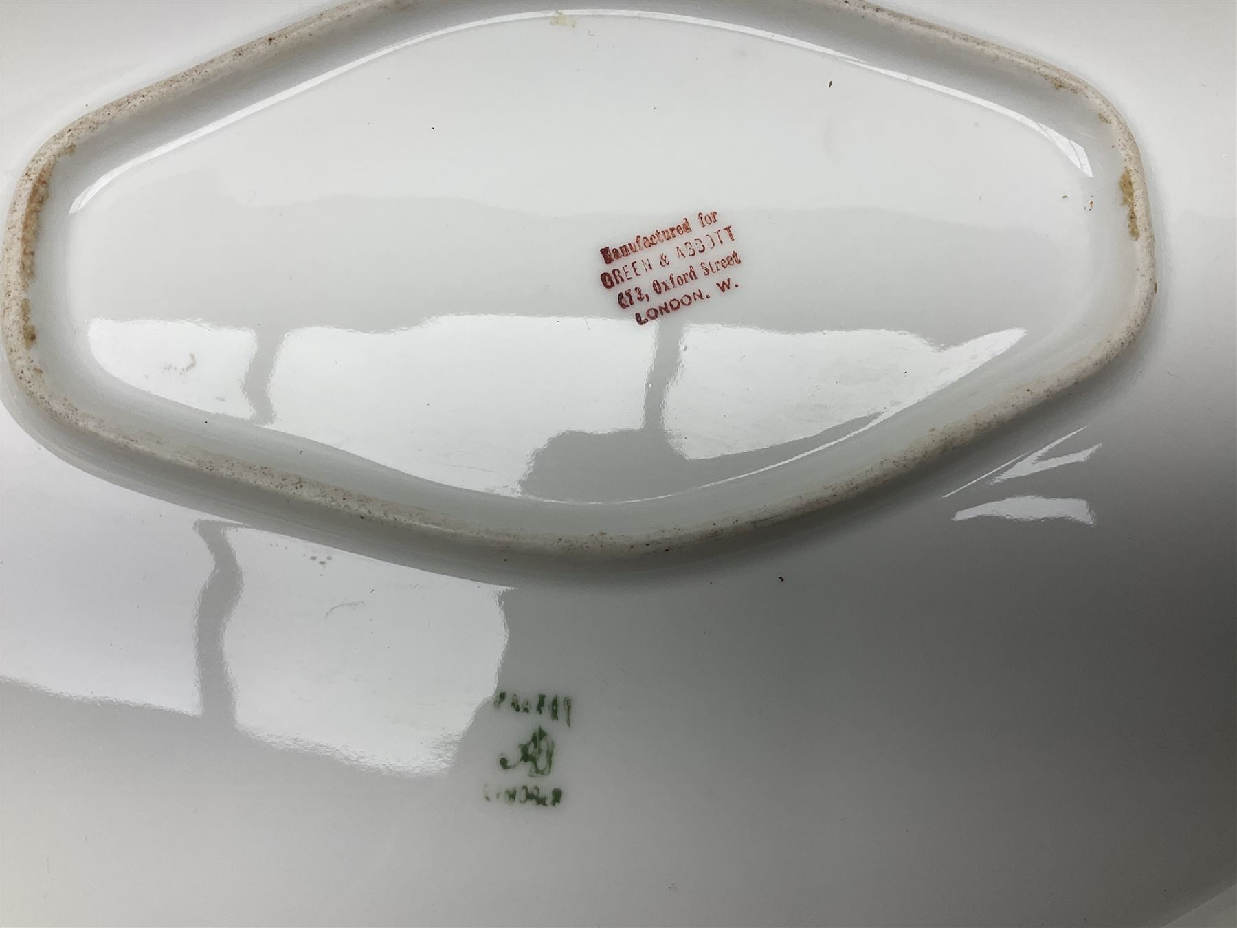 Set of eleven early 20th century Limoges for Green & Abbott of Oxford Street plates - Image 6 of 25
