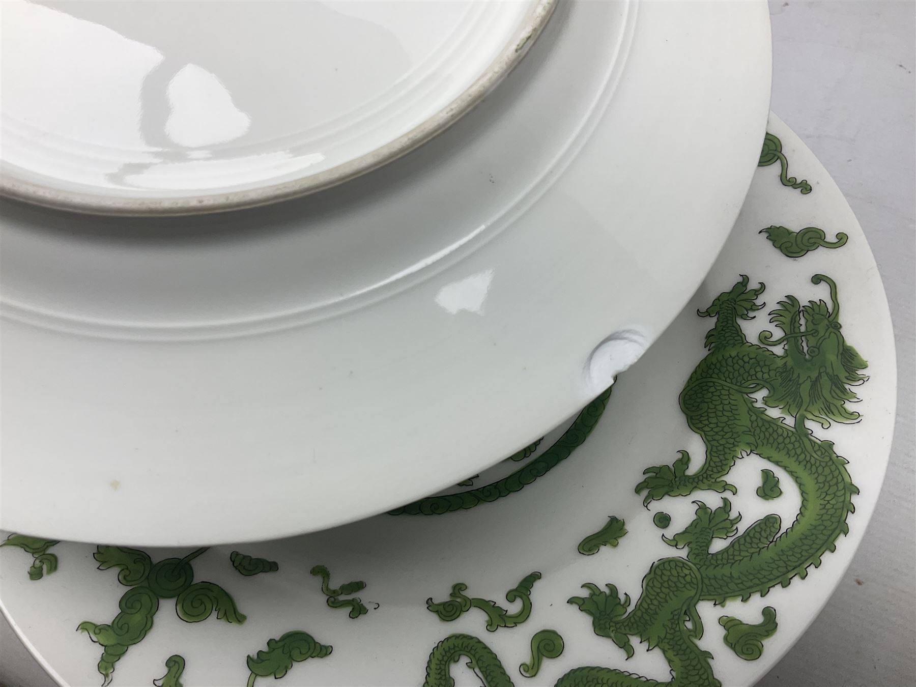 Set of eleven early 20th century Limoges for Green & Abbott of Oxford Street plates - Image 24 of 25