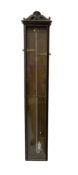 English - oak cased late 19th century Admiral Fitzroy mercury barometer