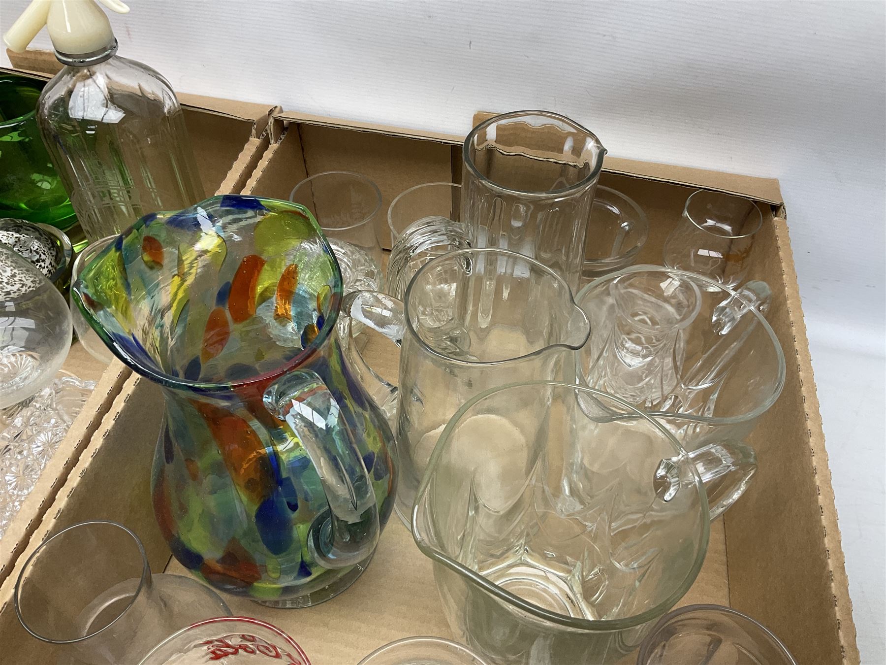 Large collection of glassware to include Schweppes soda syphon - Image 14 of 15