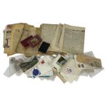 Ephemera and stamps