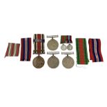 First World War and later medals comprising Imperial Service Medal