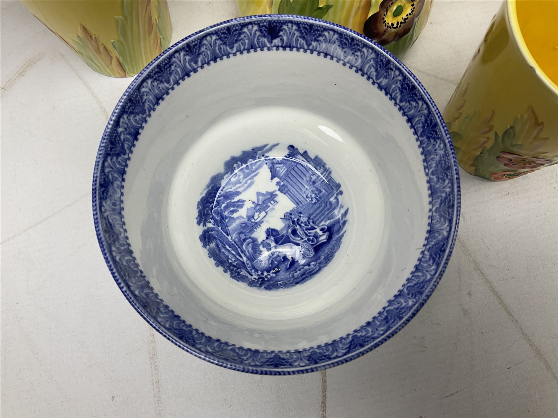 Leeds creamware reticulated plate - Image 2 of 11
