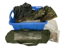 Quantity of modern British army surplus equipment and clothing