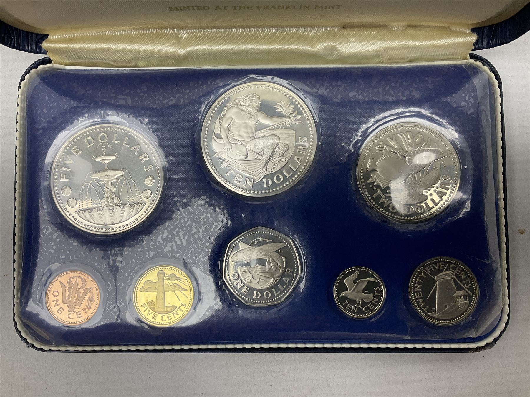 Barbados 1973 eight coin proof set - Image 2 of 4