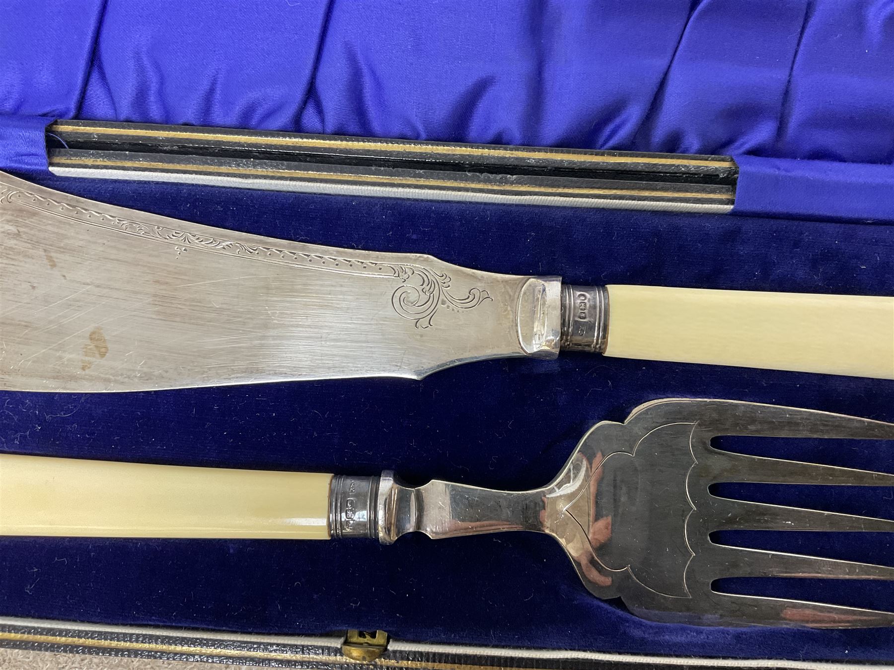 Quantity of cased silver plated cutlery - Image 4 of 4