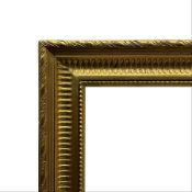 Modern gilt frame