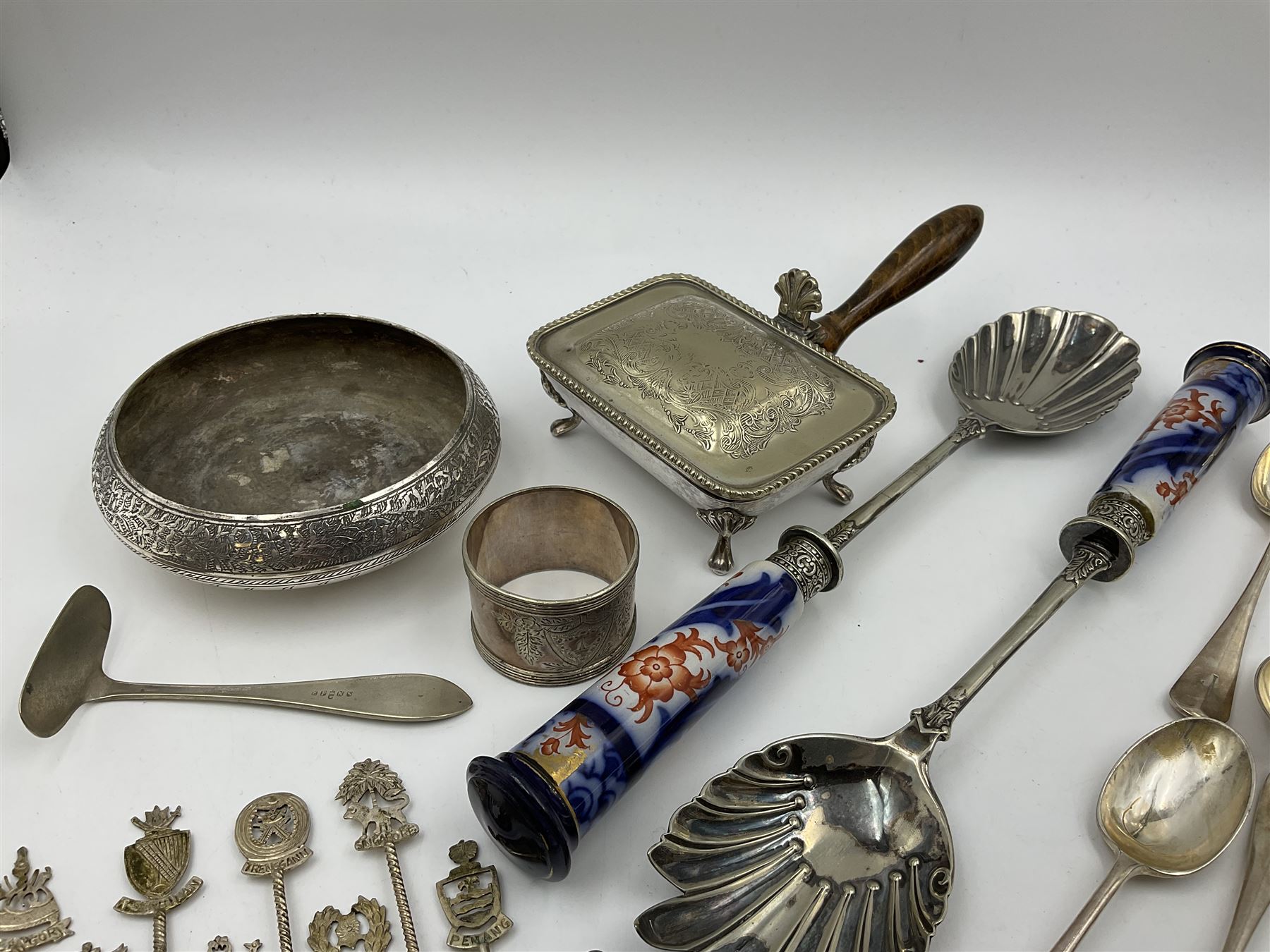 Collection of silver plate - Image 2 of 8