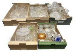 Large quantity of glassware