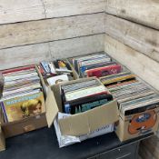 Large quantity of vinyl LPs