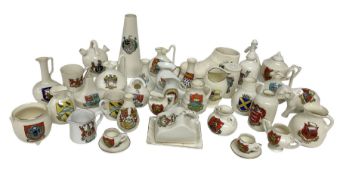 Collection of crested ware