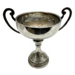 Small silver trophy