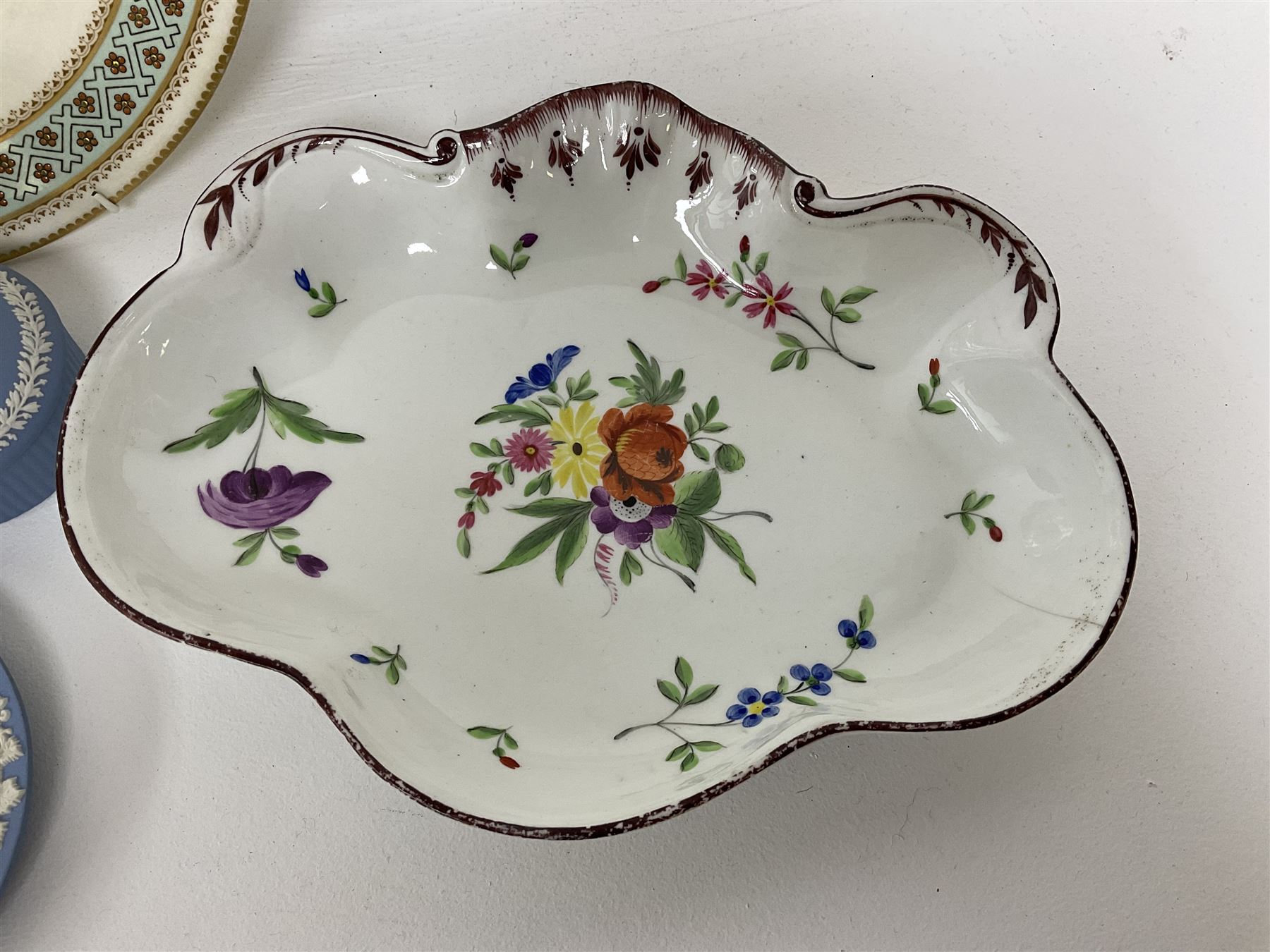 Victorian Royal Worcester cabinet plate - Image 5 of 6