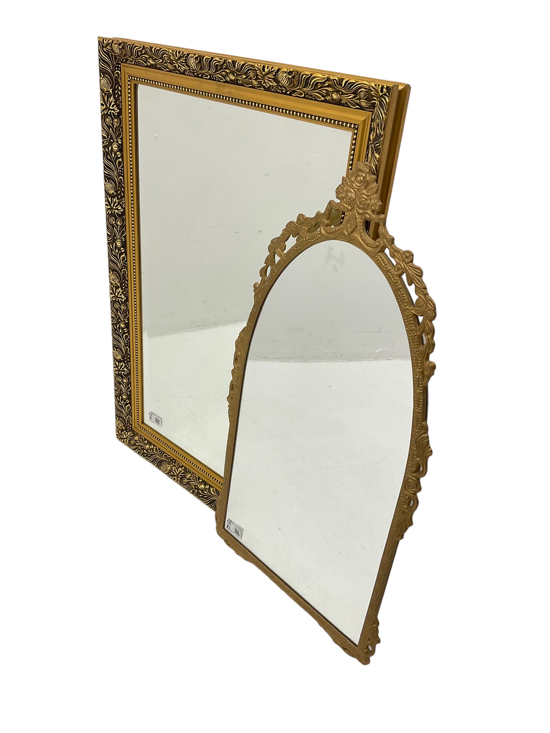 Gilt framed wall mirror - Image 2 of 2