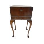 Early 20th century mahogany sewing or work box