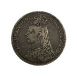 Queen Victoria 1889 crown coin