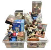 Large collection of Wallace & Gromit collectables