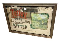 Tetley advertising mirror