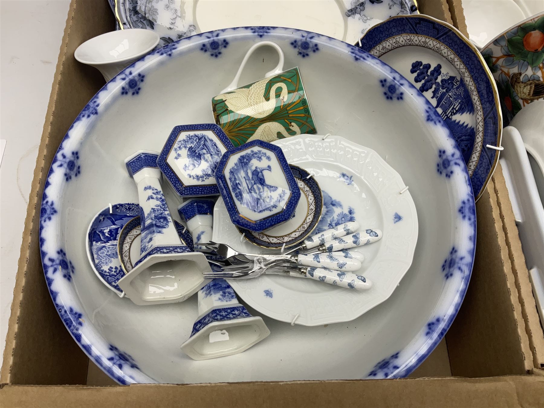 Two Bing & Grondahl blue and white plates - Image 2 of 10