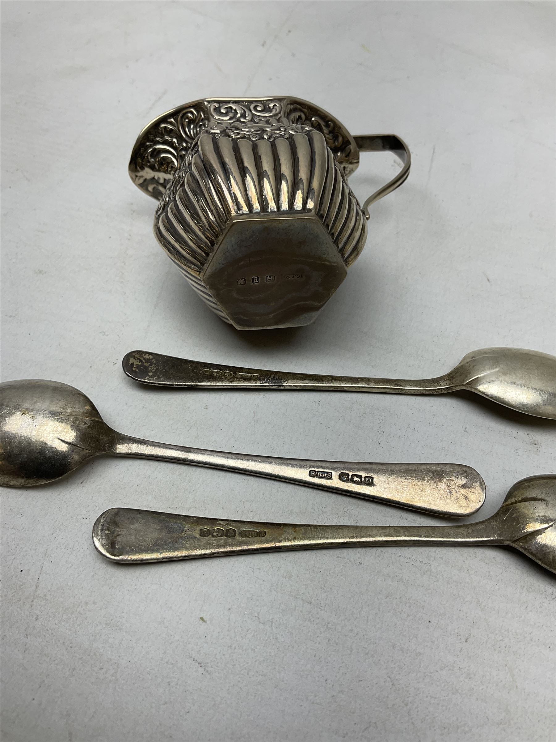 Set of three silver teaspoons - Image 3 of 4