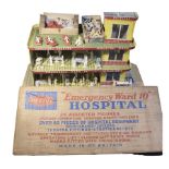 Late 1950s/early 1960s Mettoy tin-plate Emergency Ward 10 hospital set from the TV series