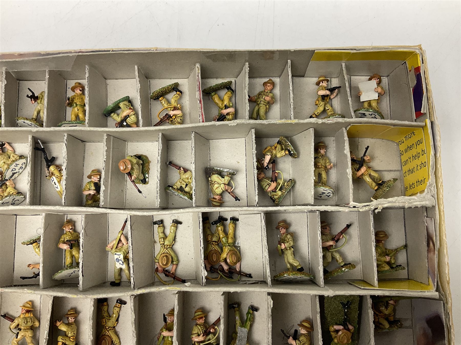 Lamming Miniatures - Bill Lammings own 1970s promotional display set of sixty-seven 25mm miniature W - Image 3 of 5