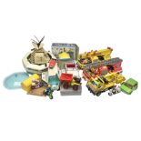 Collection of 1980s/90s Playmobil - vehicles including Fire-Engine No.21