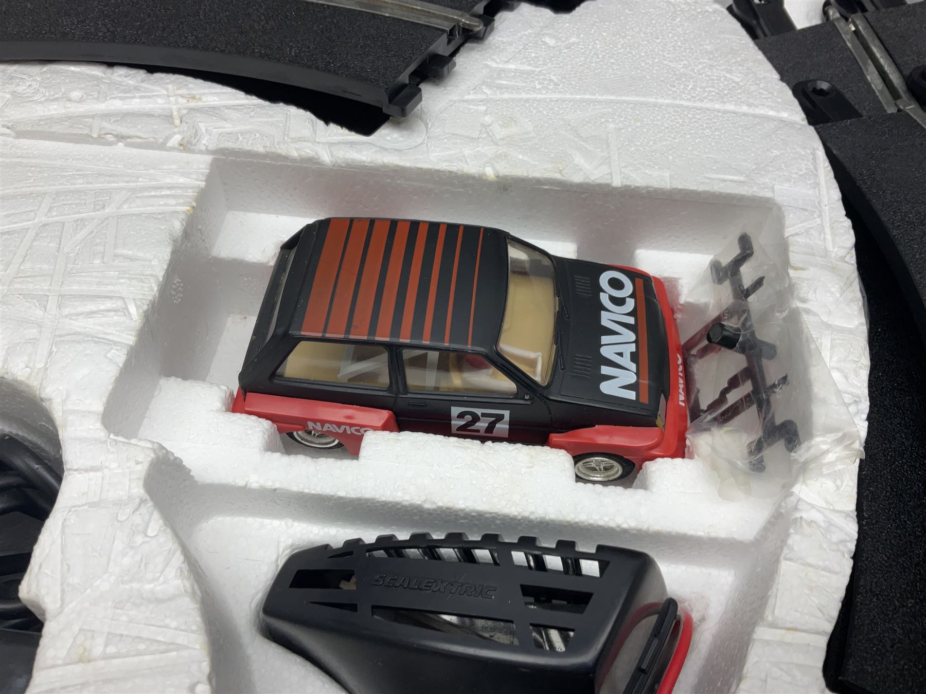 Scalextric - Rallye Internationale set with Audi Quattro and Austin Metro; boxed with instructions - Image 6 of 6