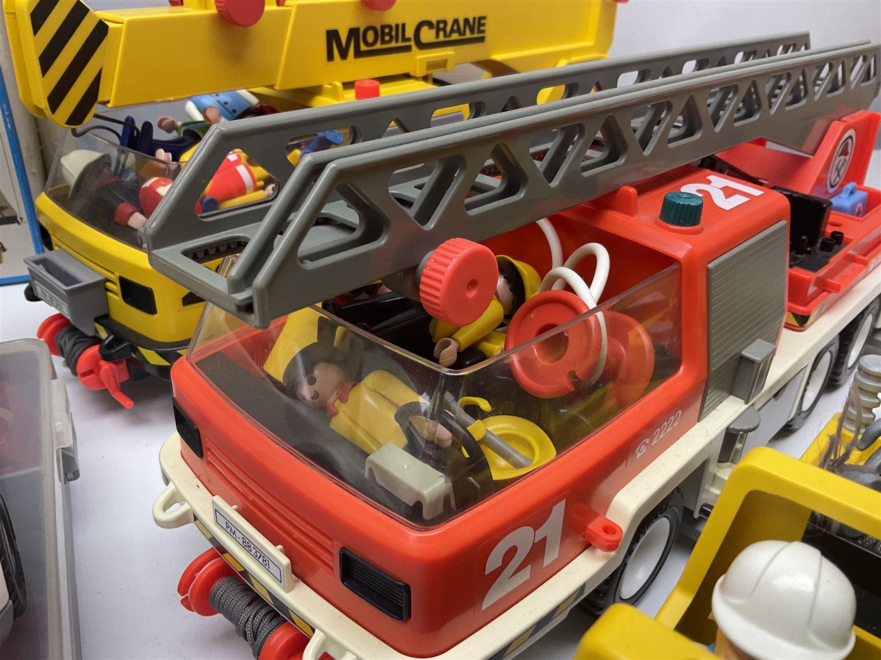 Collection of 1980s/90s Playmobil - vehicles including Fire-Engine No.21 - Image 5 of 14