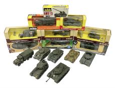 Sixteen Solido Military models - four x Collection Militaire 1 Nos.6002