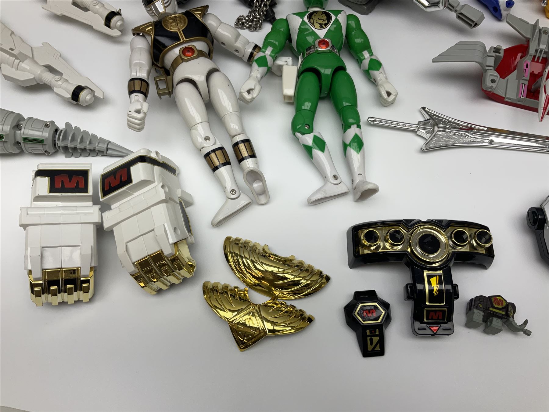 Collection of early 90s Mighty Morphin' Power Rangers Zords - Image 8 of 27