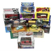 Corgi - sixteen TV/Film related die-cast models including Fawlty Towers