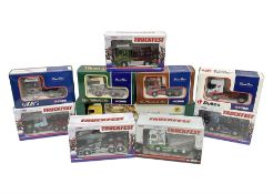 Corgi - nine limited edition die-cast heavy haulage tractor units including five Truckfest CC13223