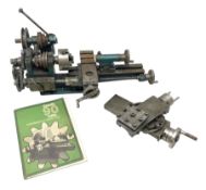 Cowells of Norwich model 90 modelmaker's lathe with handbook