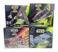 Star Wars - La Guerra De Las Galaxias La Guerre Des Etoiles - A-Wing Fighter; Luke's T-16 Skyhopper;