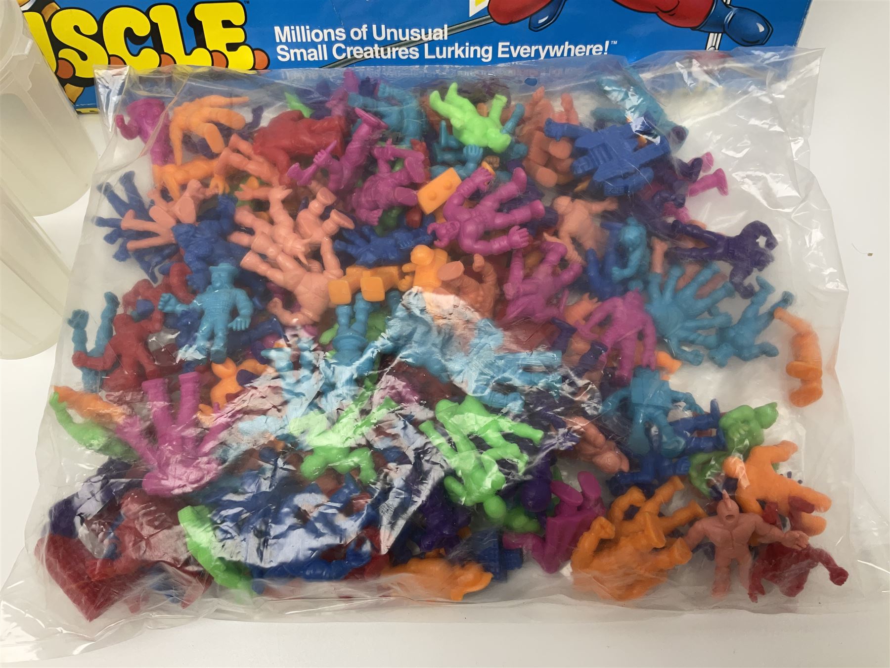 1980s Mattel M.U.S.C.L.E. creatures - one hundred and sixty loose figures and #4 Cosmic Showdown Set - Image 2 of 7