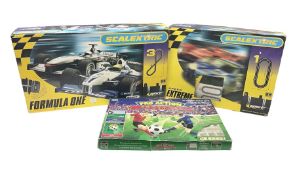 Scalextric - Formula One set with McLaren Mercedes and Williams BMW cars; and Speed Extreme set with