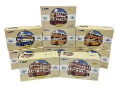 Corgi 'Classics'/'Public Transport' - nine double decker vehicles Nos. 97870