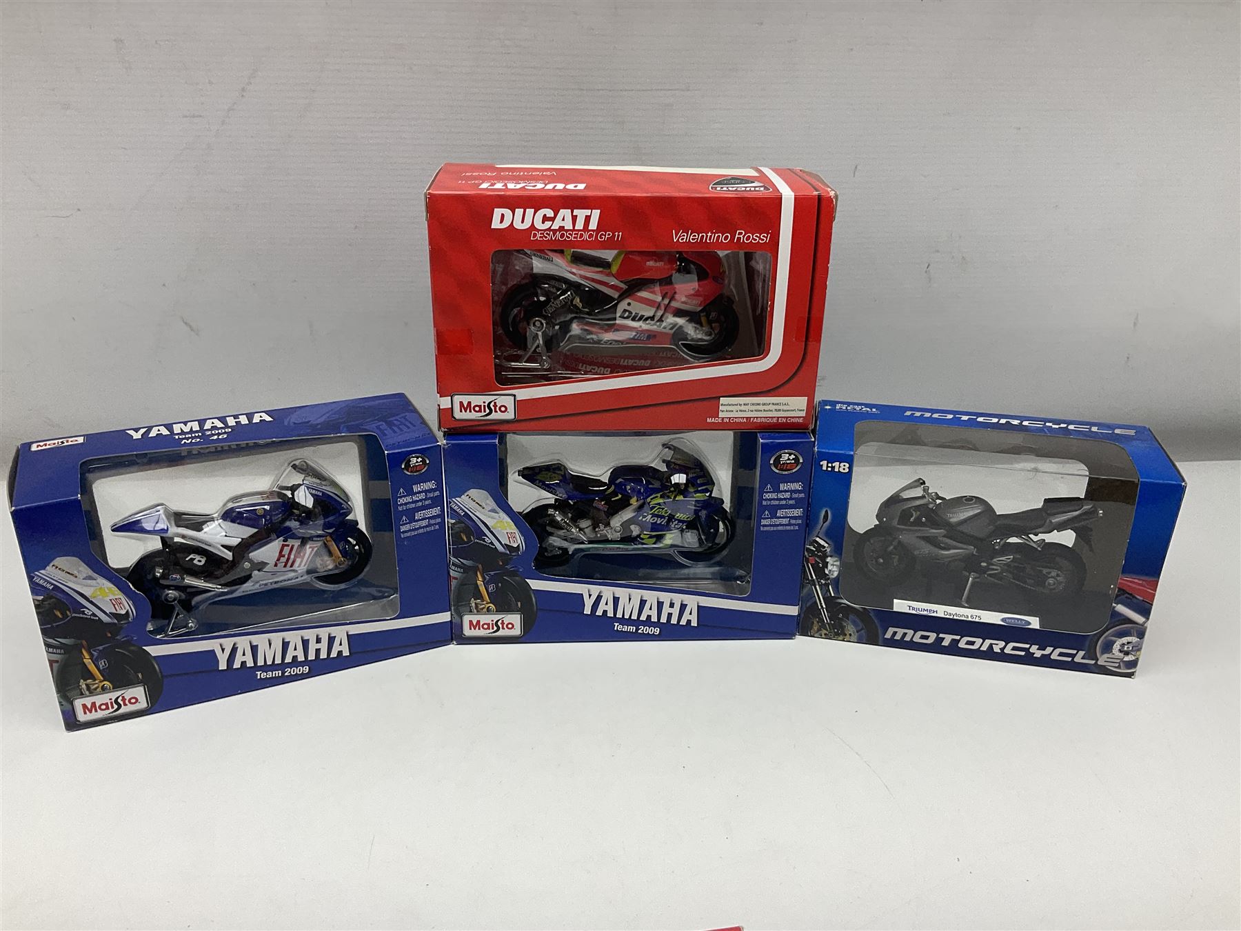 Fifty-one die-cast models of motorcycles by Maisto - Image 18 of 18